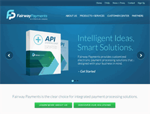 Tablet Screenshot of fairwaypayments.com
